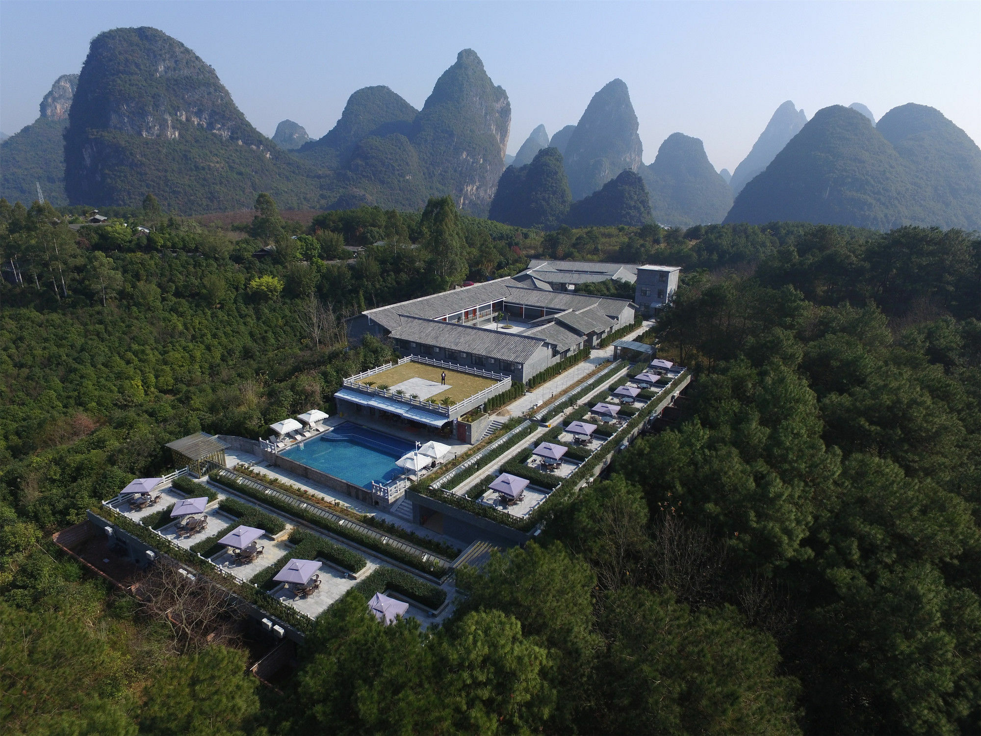 Yangshuo Mountain Top Retreat Buitenkant foto